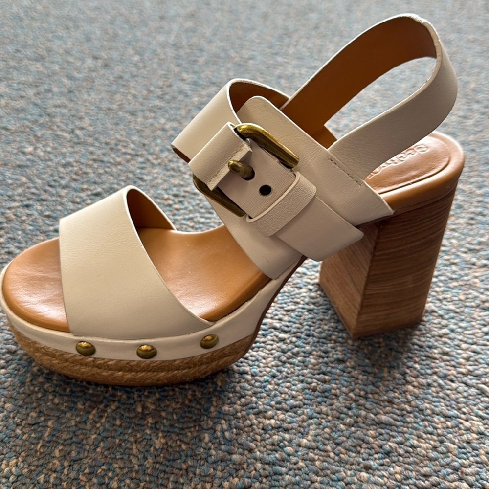 See by Chloe Platform leather sandals